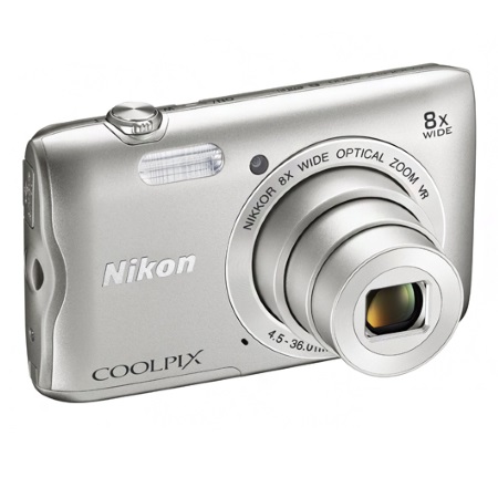 Nikon - COOLPIX A 300 Silver