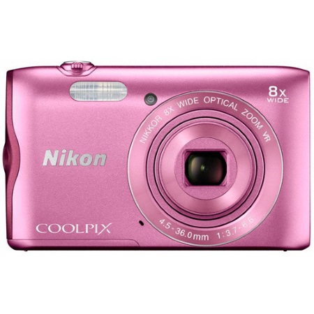 Nikon - COOLPIX A 300 Pink