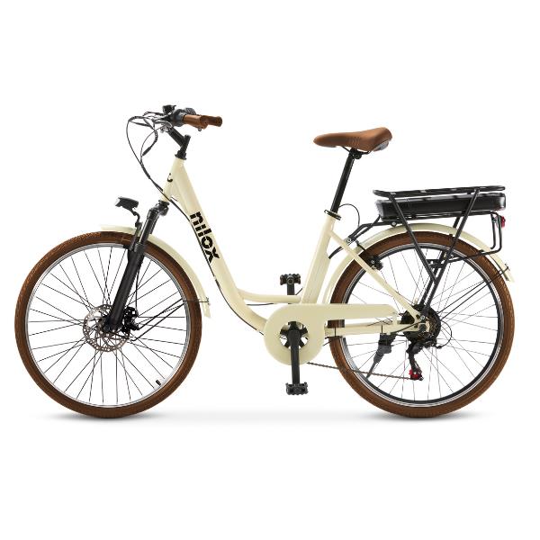 Nilox E-City Bike 26” J5 PRO Nxebj5prowhdb  Bianco crema