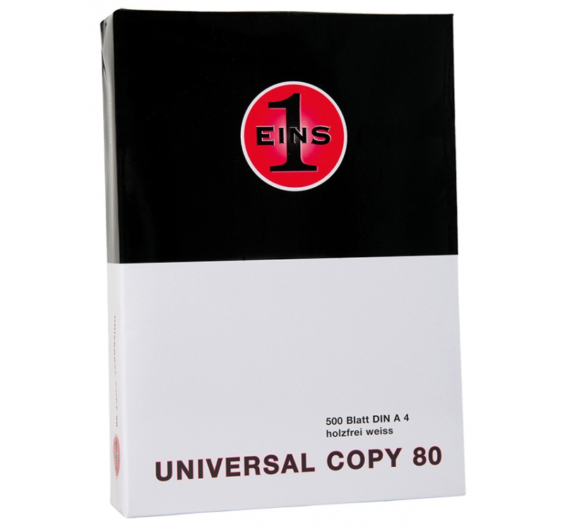 Paperfast Carta Stampante Universal Copy 80 Black risma 500
