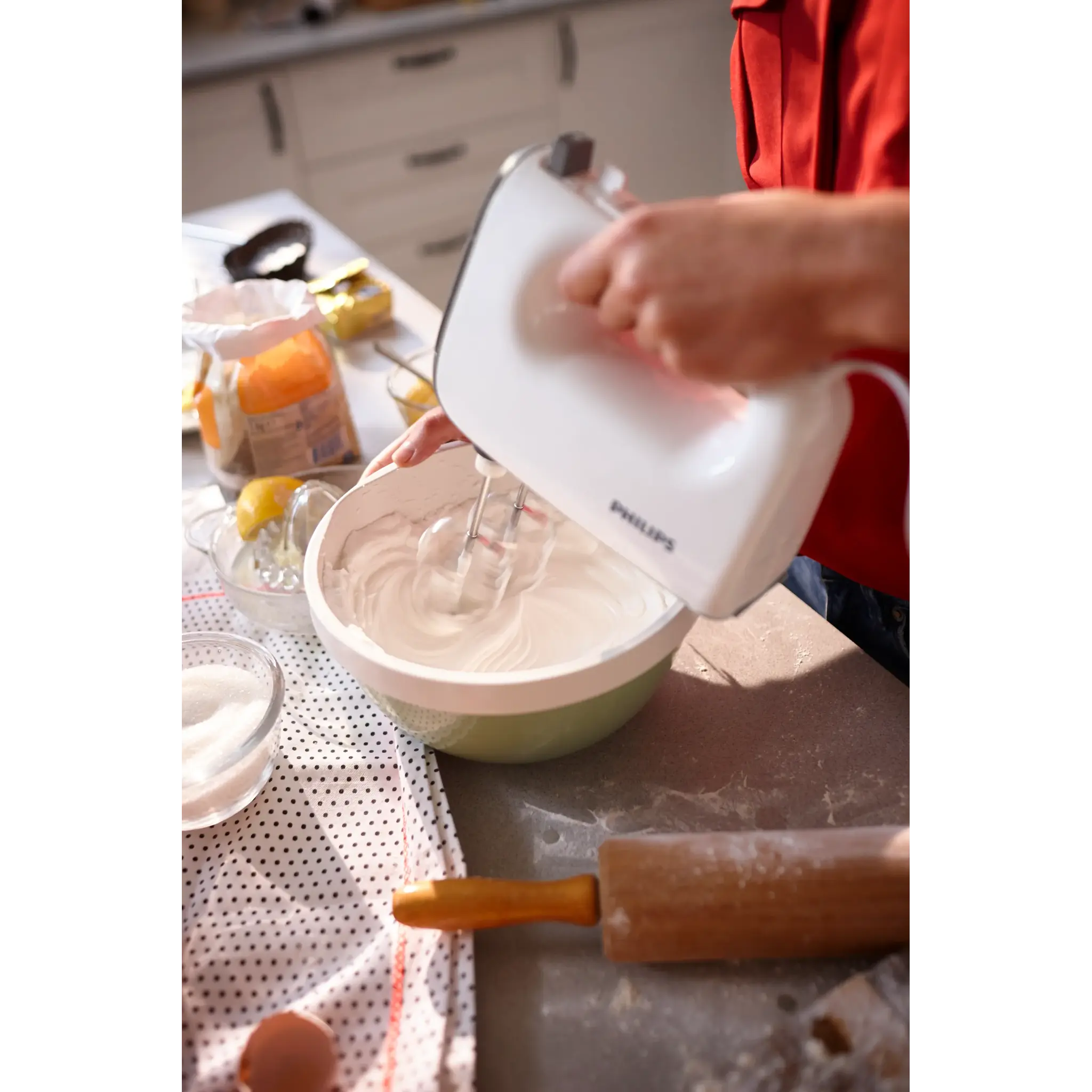 Philips Sbattitorre Serie 5000 Mixer Hr3740/00 Bianco