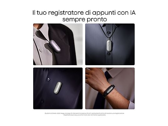 Plaud Registratore vocale Pin S