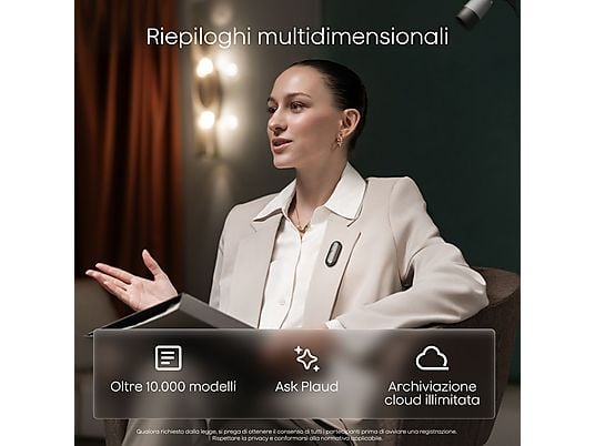 Plaud Registratore vocale Pin S