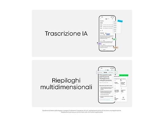 Plaud Registratore vocale Pin S