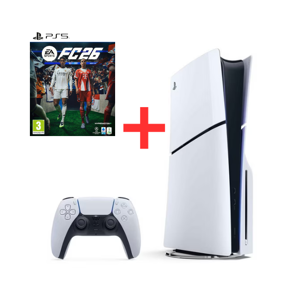 Sony Playstation 5 Console D Chassis/eur Bianca + Electronic Arts Ea Sports FC26 PS5