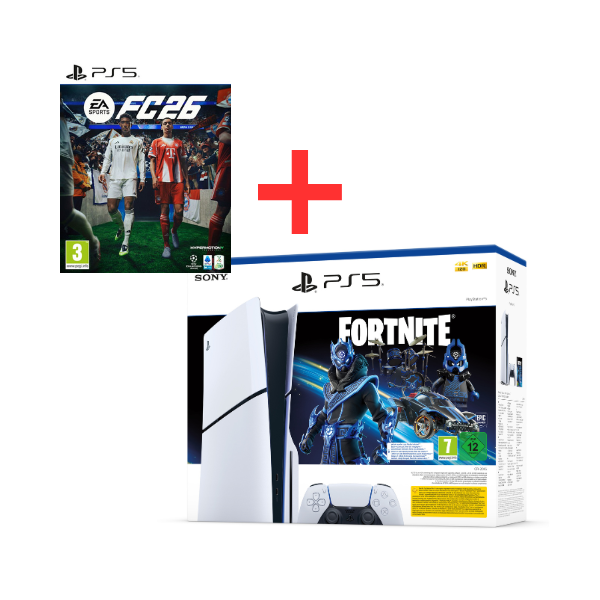 Sony BUNDLE CONSOLE PS5® - COBALT STAR DI FORTNITE® + Electronic Arts Ea Sports FC26 PS5