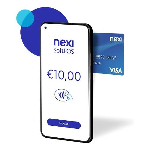 Nexi Lettore carte SmartPOS Mini + SoftPOS