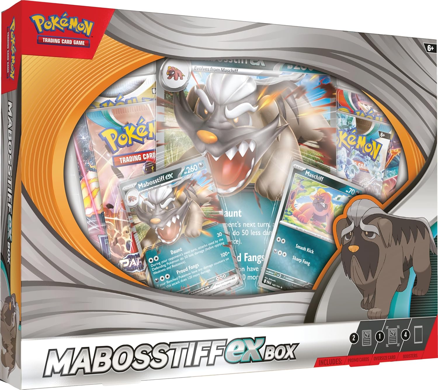 Pokemon TCG: Mabosstiff Ex Box Car2825