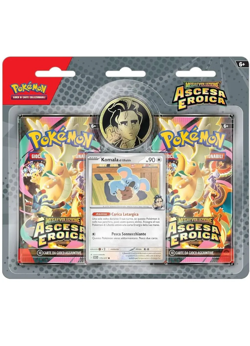 Pokemon Megaevoluzioni Ascesa Eroica Collezione Erika e Ubaldo Pk10312-i