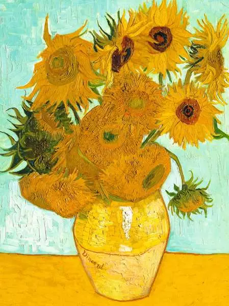 Ravensburger Puzzle Van Gogh: Vaso con girasoli 1500pz