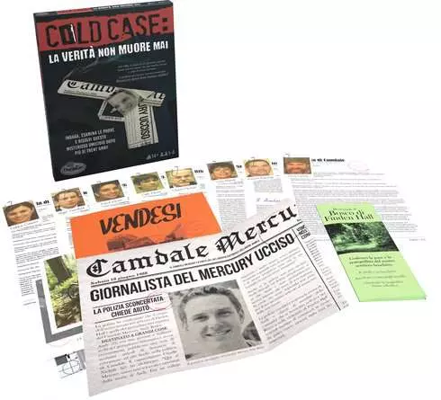 Ravensburger Gioco Investigativo ThinkFun Cold Case 1 La verità non muore mai - 76466