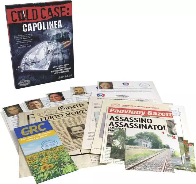 Ravensburger Gioco Investigativo ThinkFun Cold Case 4: Capolinea ...
