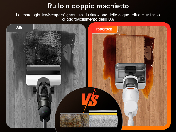 Roborock aspirapolvere  F25 Rt White