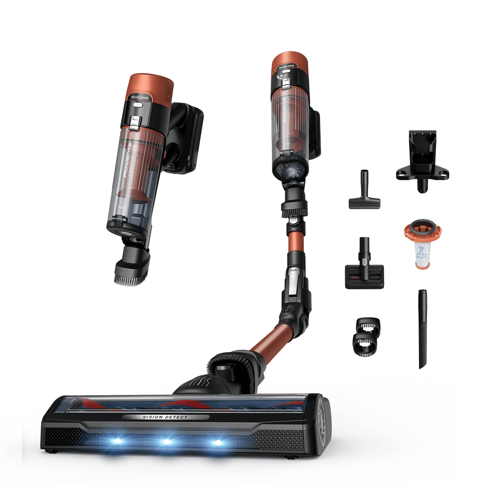 Rowenta Aspirapolvere X-FORCE FLEX 10.80 Rh7a73e0 Copper Orange