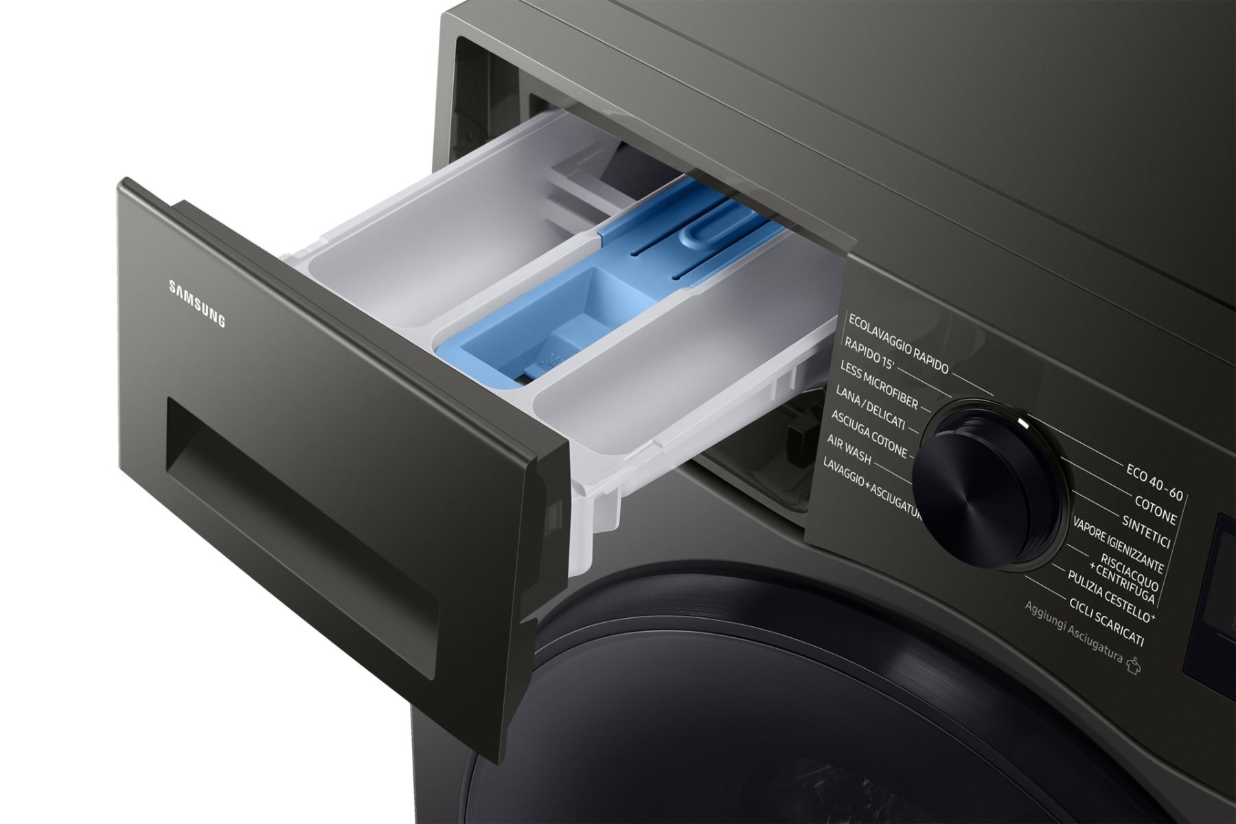 Samsung Lavasciuga 9Kg + ‎6Kg WD90HG5U34BXET Nero