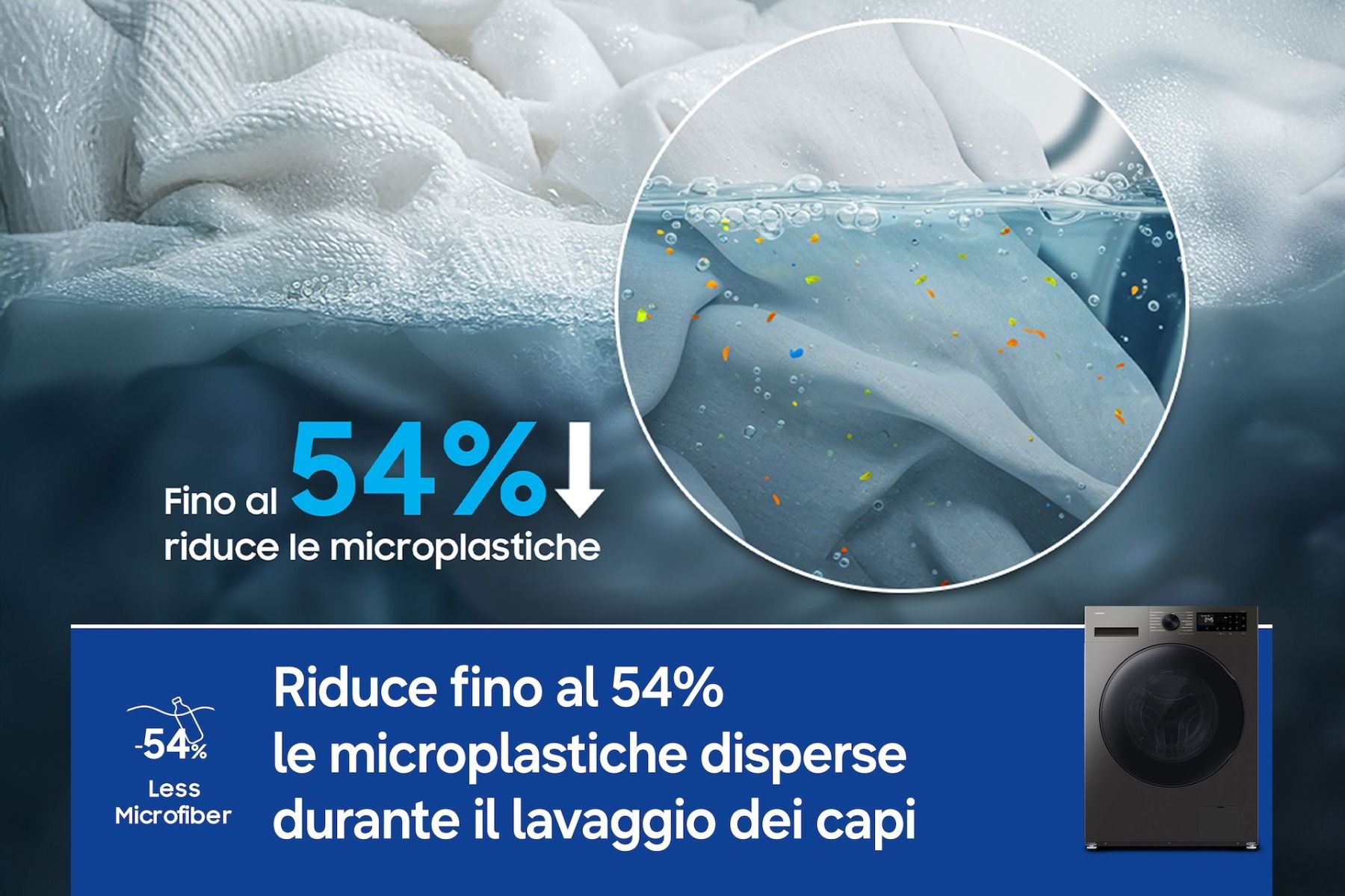 Samsung Lavasciuga 9Kg + ‎6Kg WD90HG5U34BXET Nero