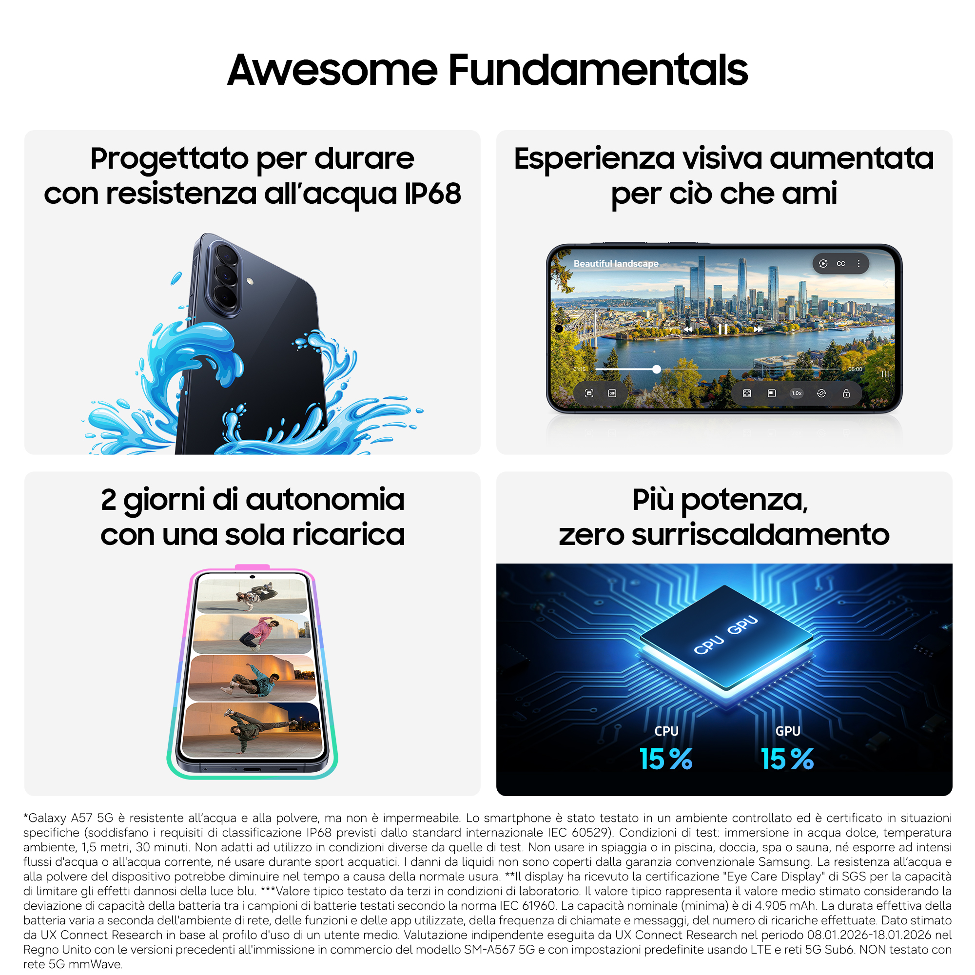 Samsung Galaxy A57 5g 8//256GB Icyblue