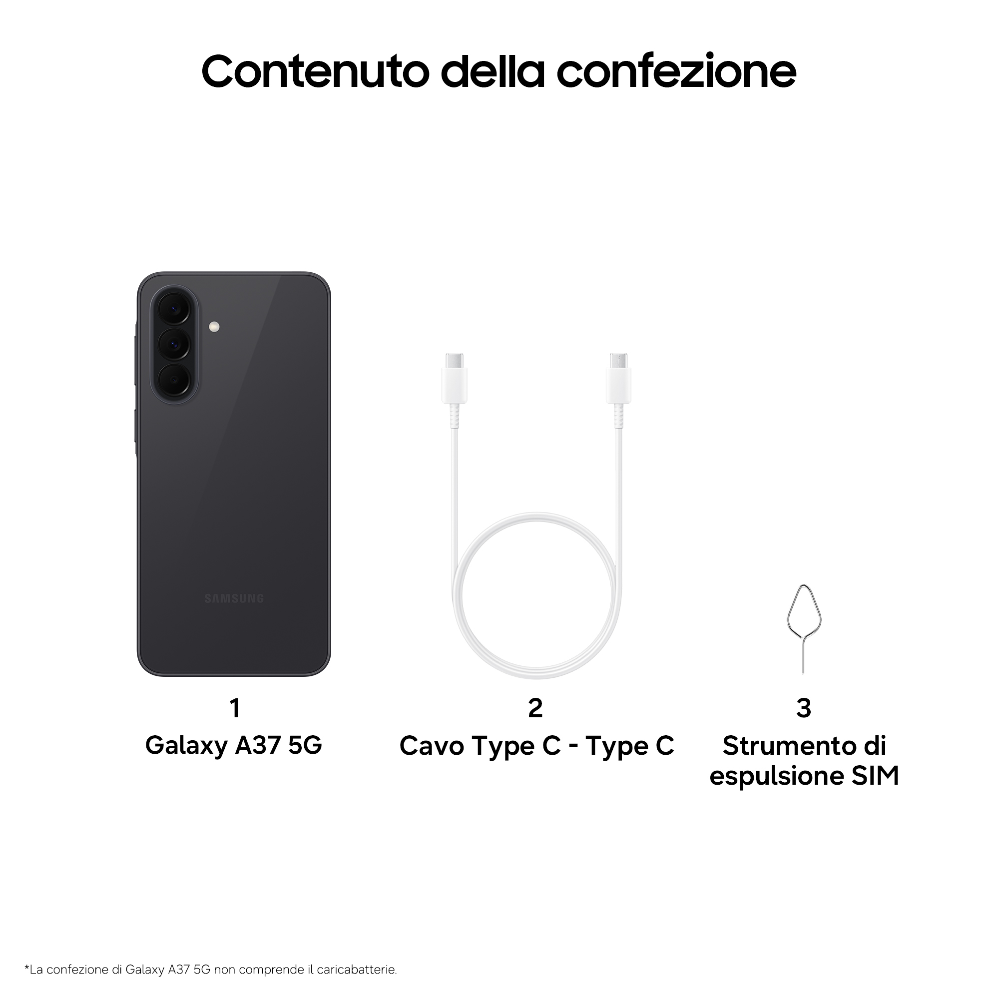 Samsung Galaxy A37 5g 6/128GB Characoal