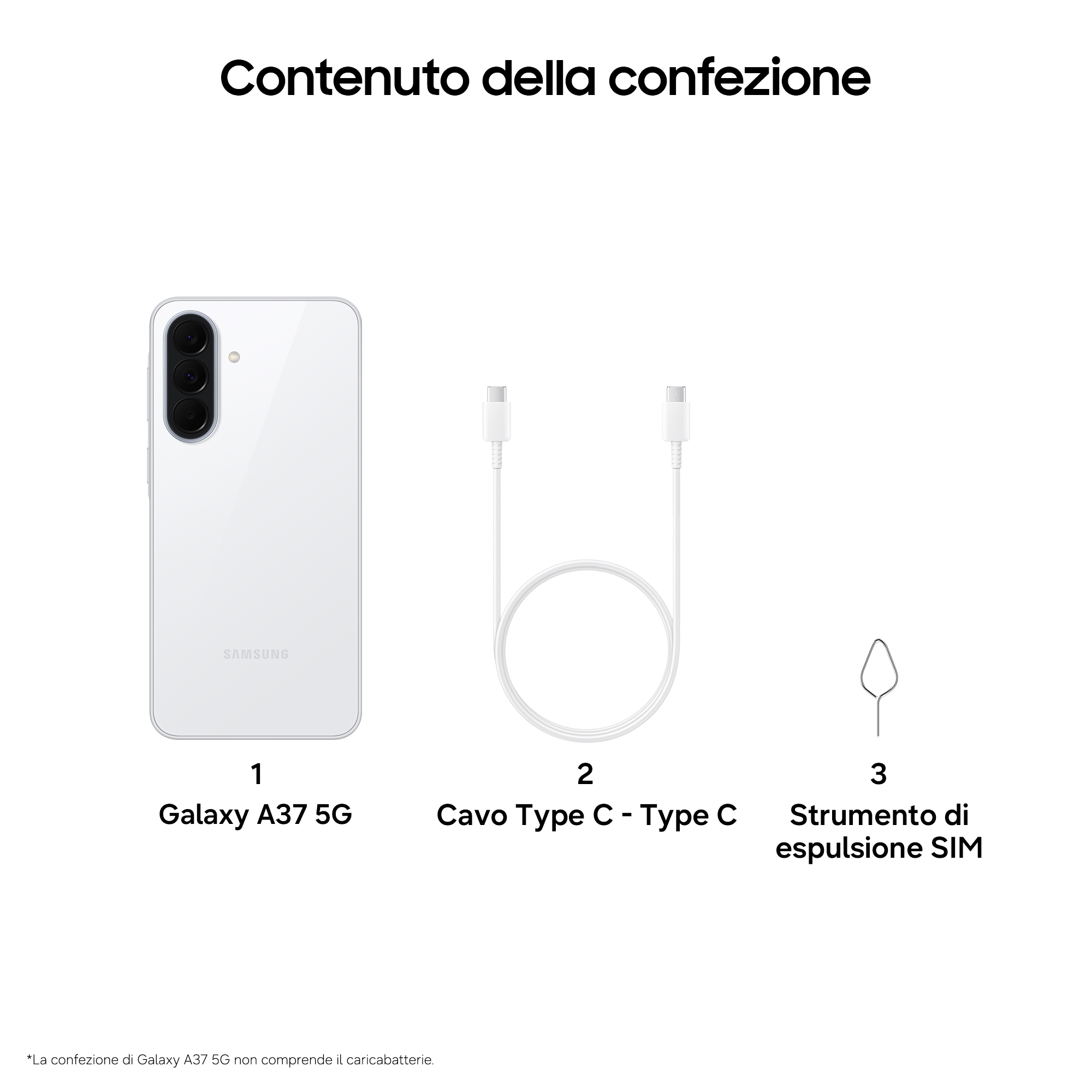 Samsung Galaxy A37 5g 6/128GB White