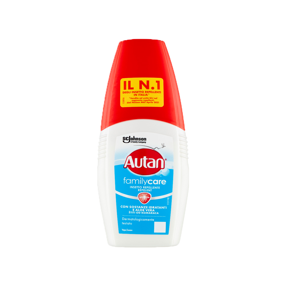 Autan Spray Insetto repellente Family Care 100ml