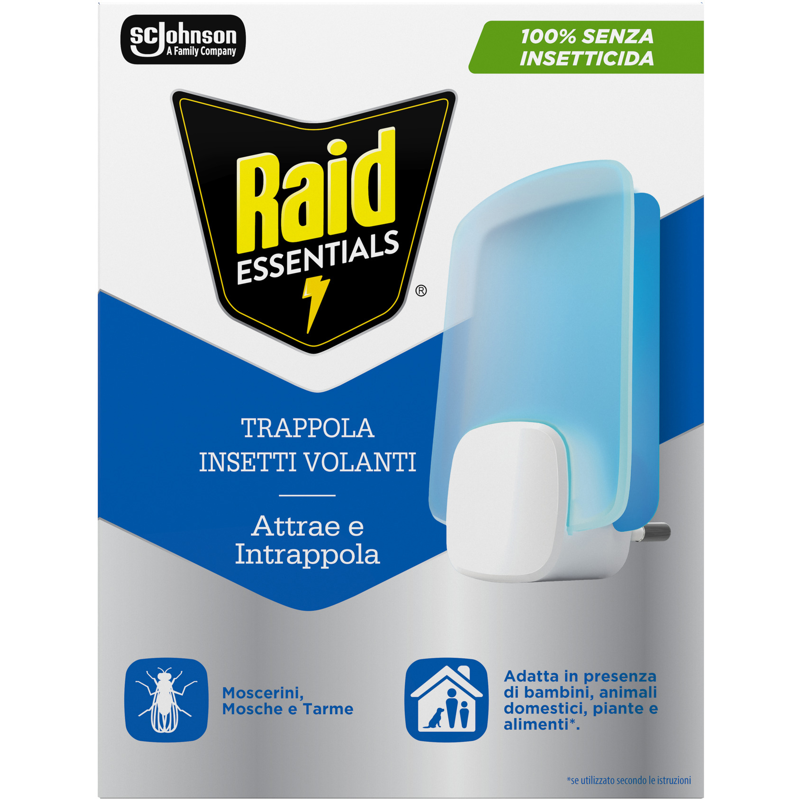 Riad Essentials Trappola Insetti Volanti Senza Insetticida