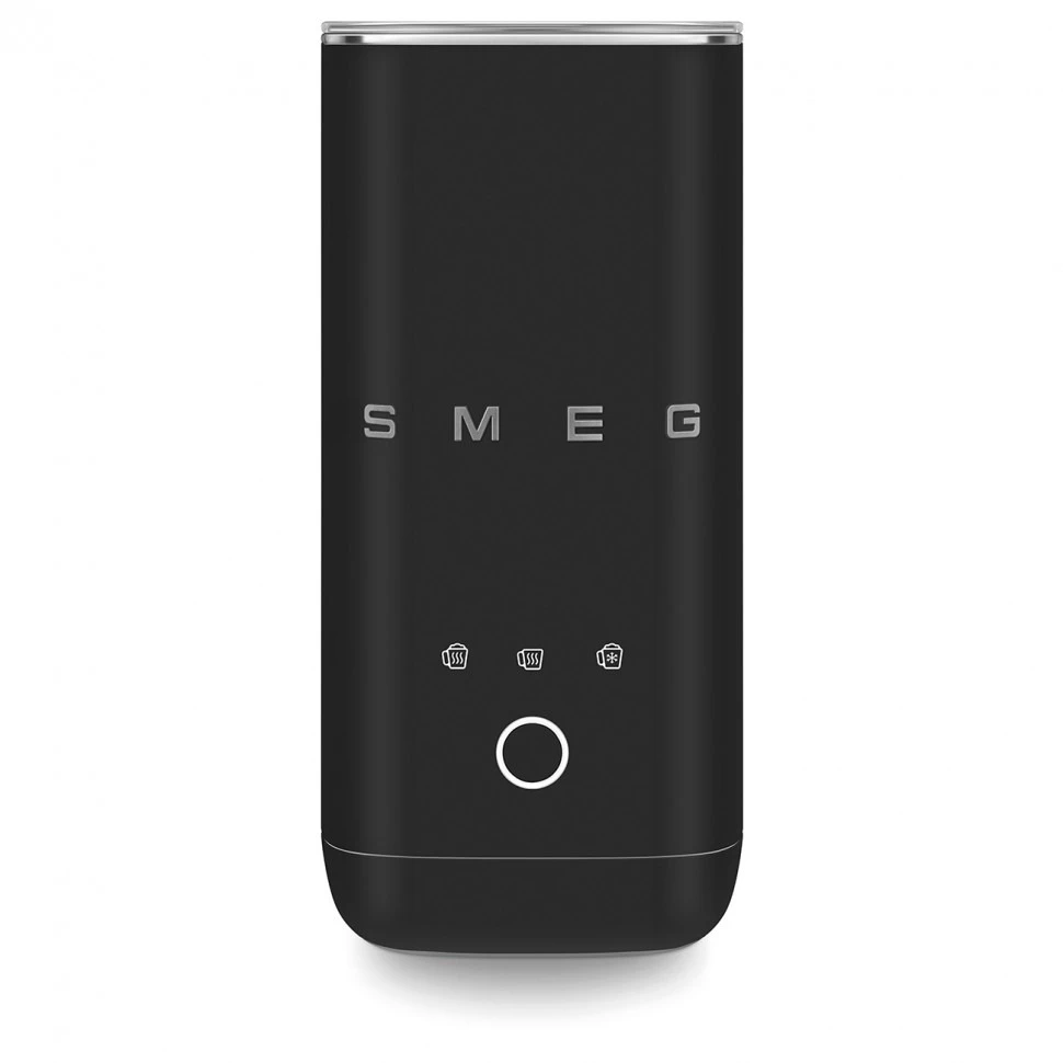 Smeg Montalatte elettrico 50's Style Mff02blmeu Nero Opaco