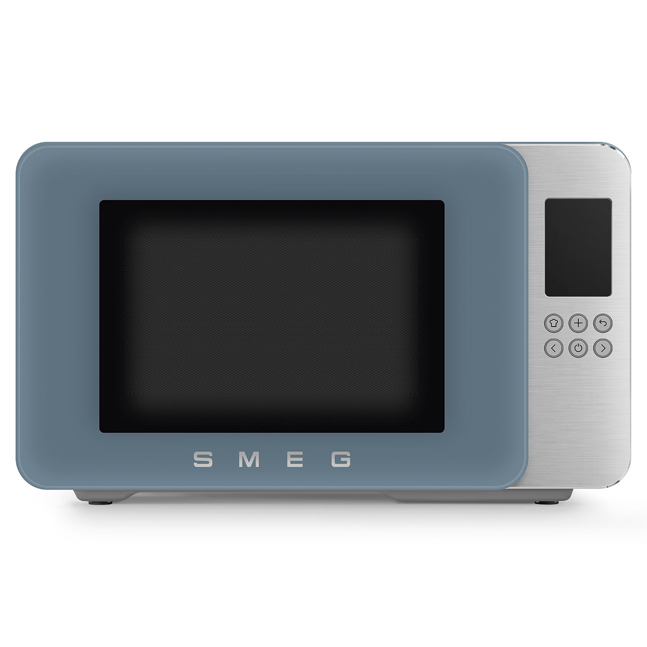 Smeg Forno a Microonde con Grill  Moc01sbmeu Storm Blue Opaco