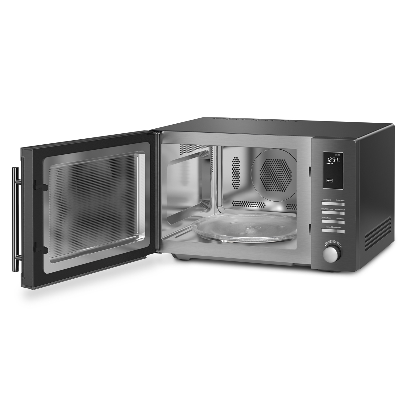 Smeg Microonde Moe31b Dark Inox