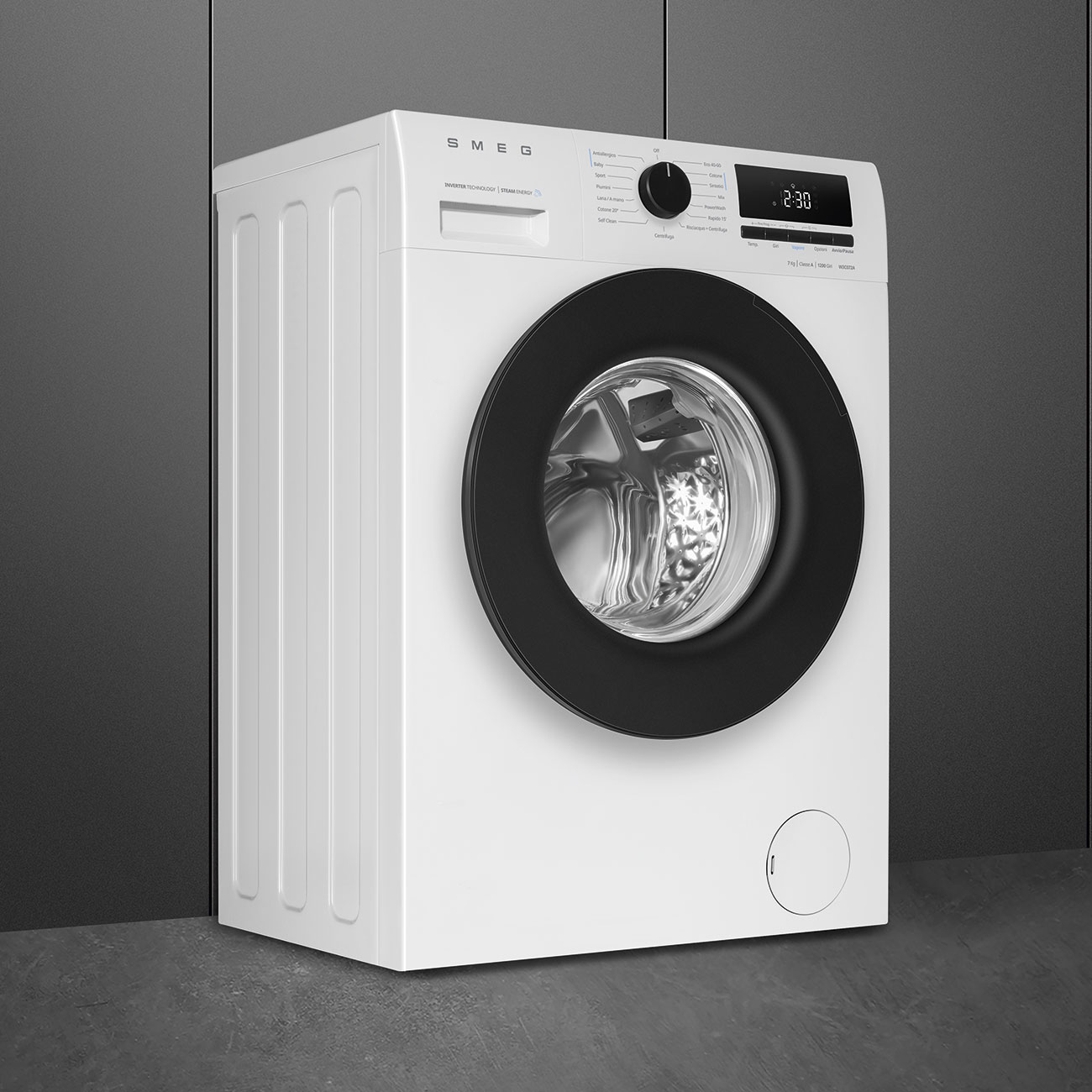 Smeg Lavatrice Slim 7kg W3c072a Bianco