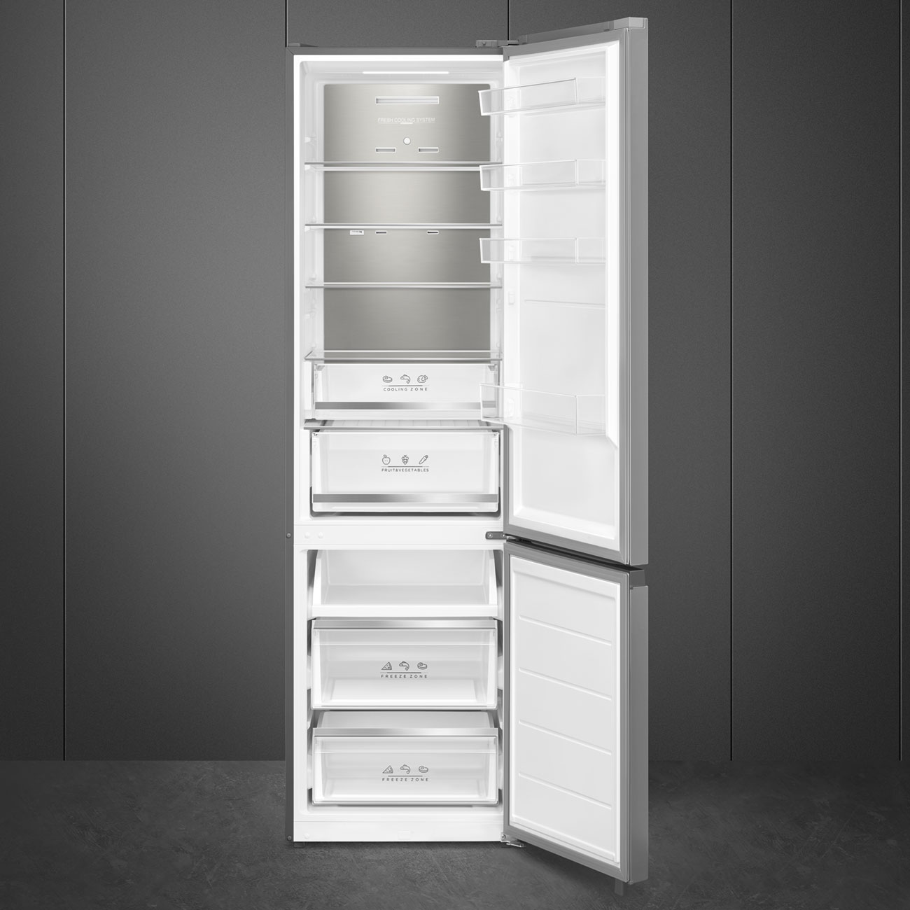 Smeg Frigorifero 443L Mbv45xdnmc Inox Look