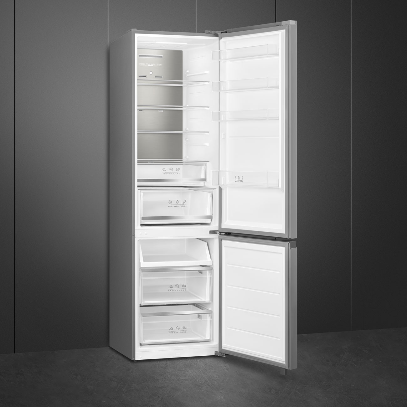 Smeg Frigorifero 443L Mbv45xdnmc Inox Look