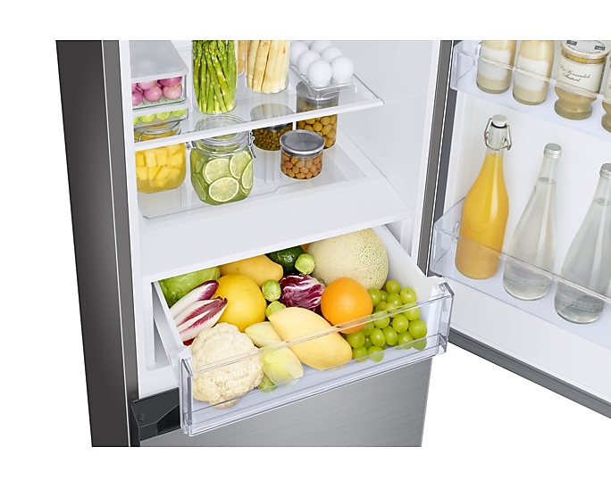 Samsung Frigorifero Combinato EcoFlex+ Rb34a6b1ds9 Silver