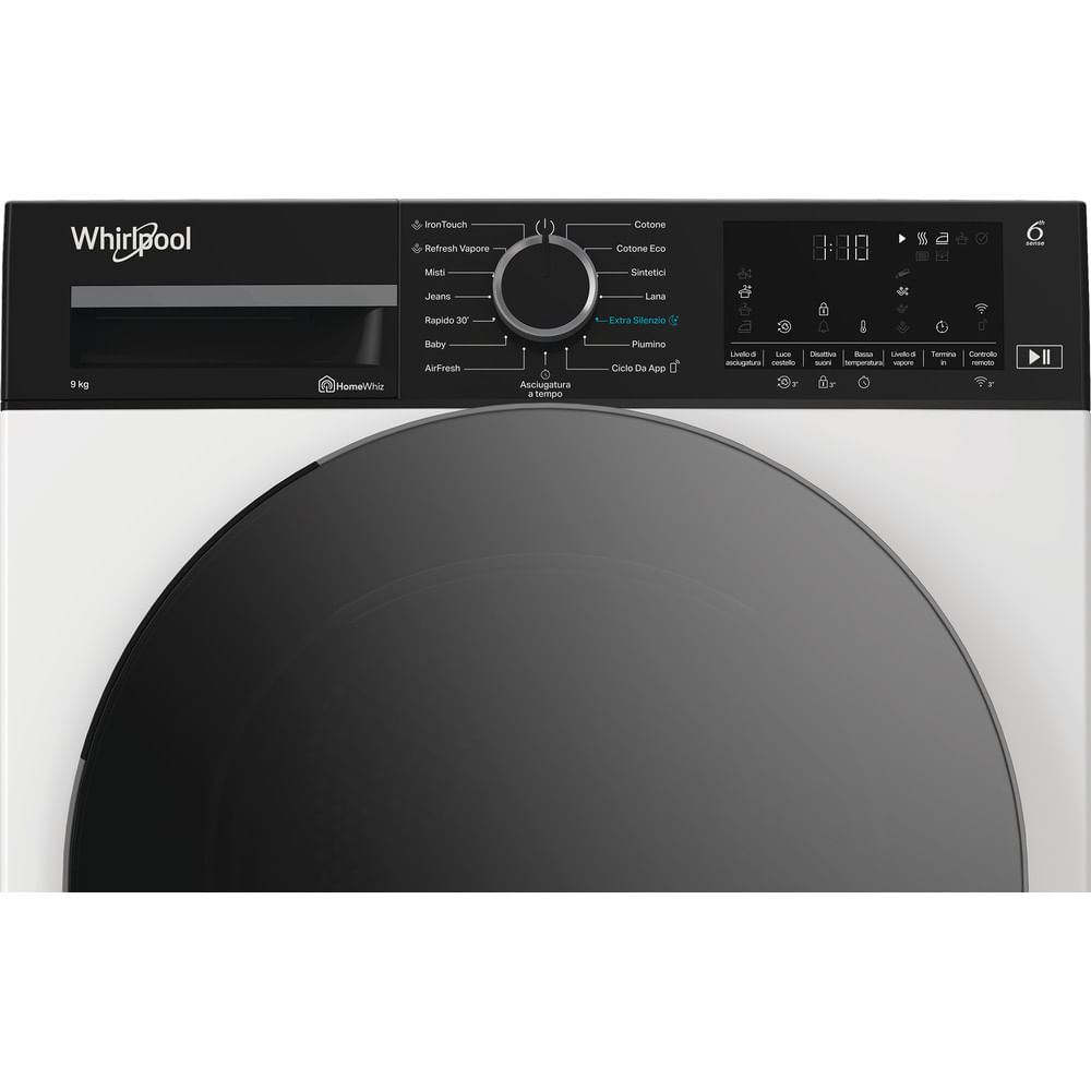 Whirlpool Asciugatrice 9 Kg C WD 96M WBS IT Bianco
