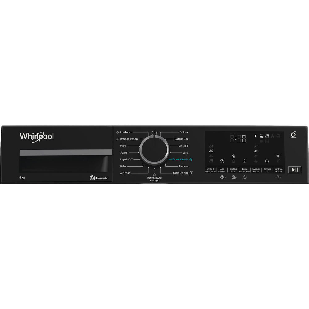 Whirlpool Asciugatrice 9 Kg C WD 96M WBS IT Bianco