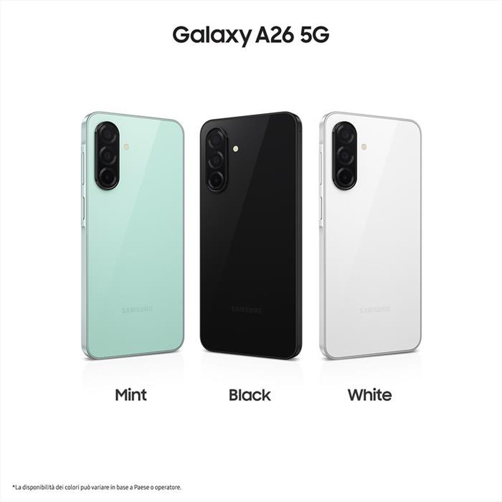 Windtre Samsung Galaxy A26 5g 6/128gb Black