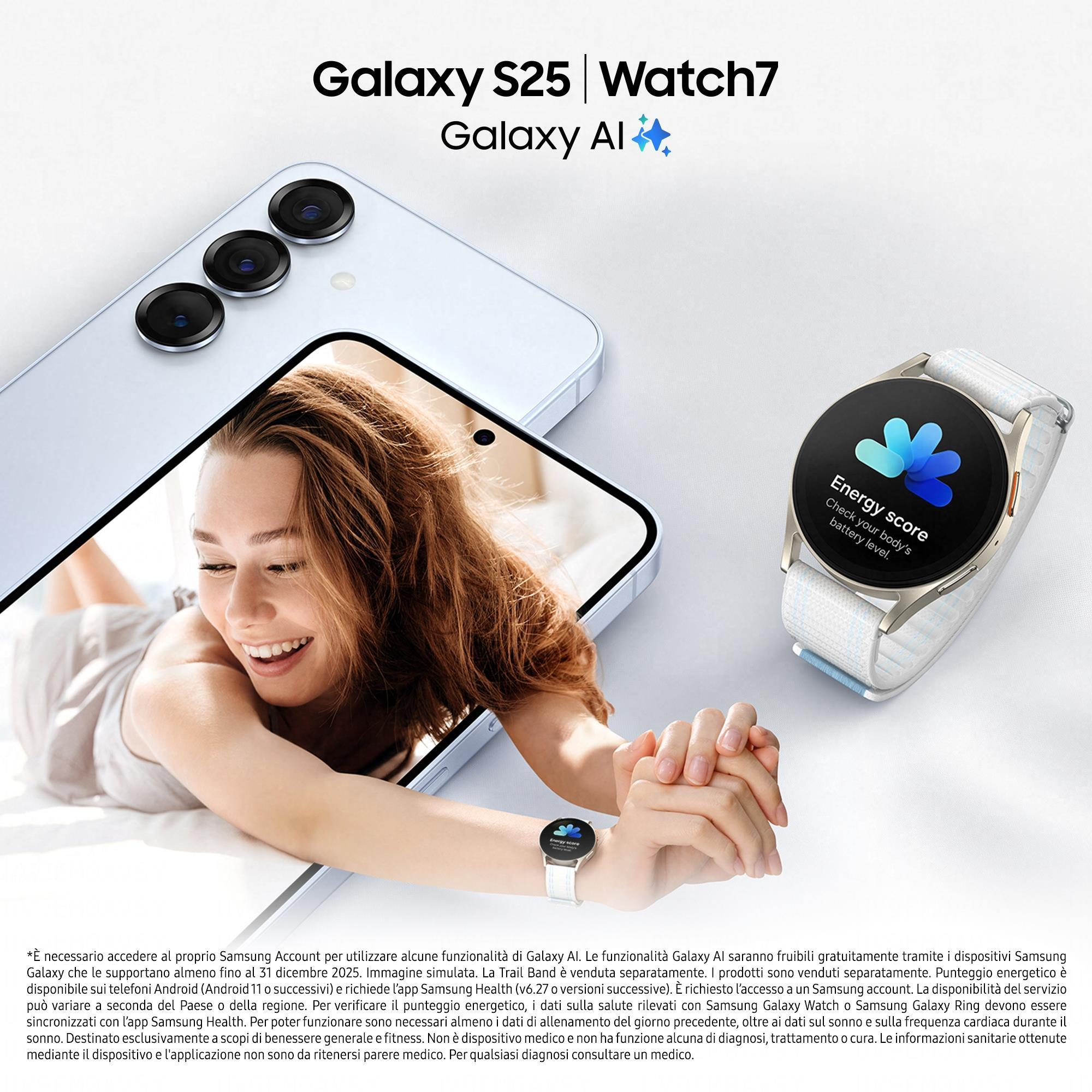 Windtre Samsung Galaxy S25 256gb Silver Shadow