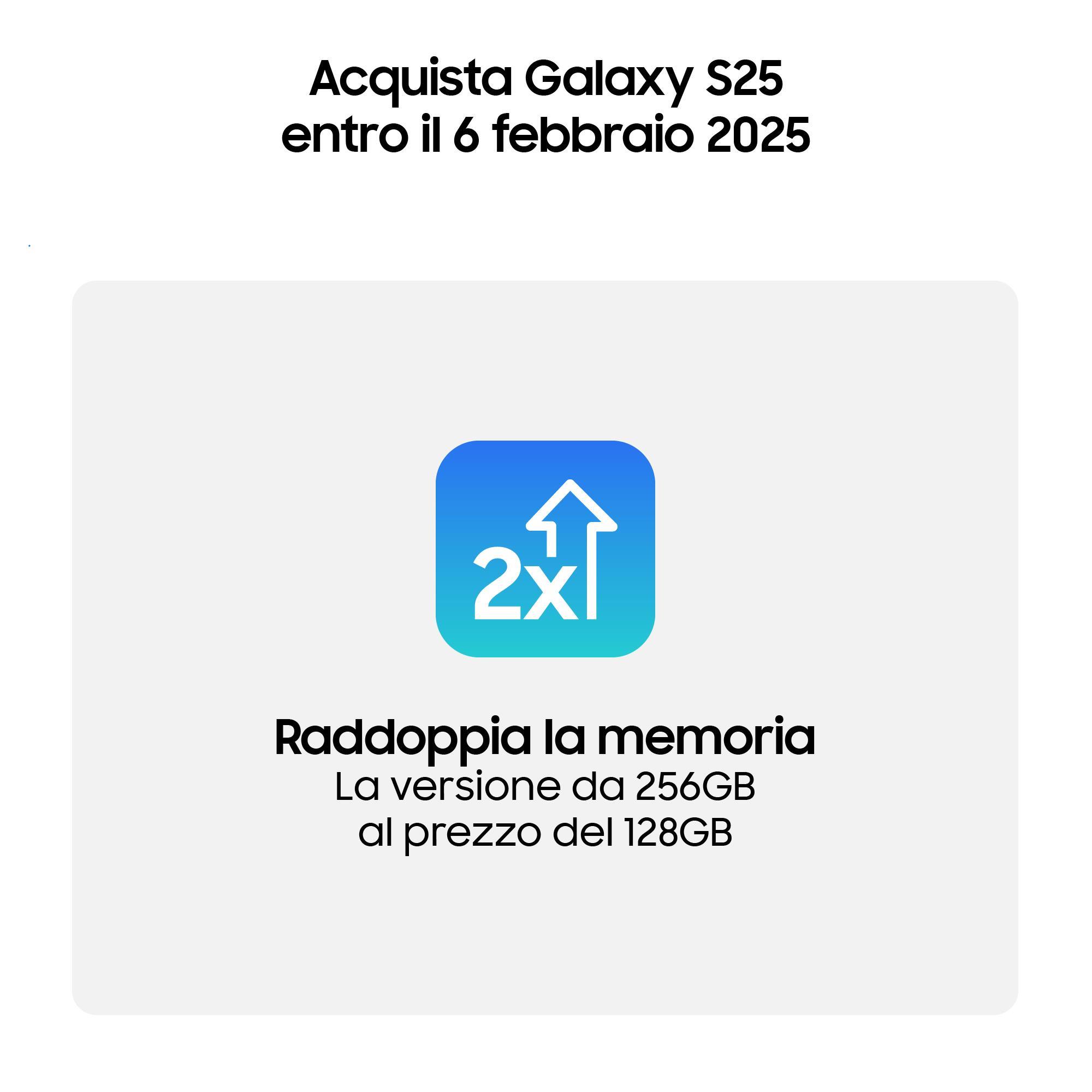 Windtre Samsung Galaxy S25 256gb Icy Blue