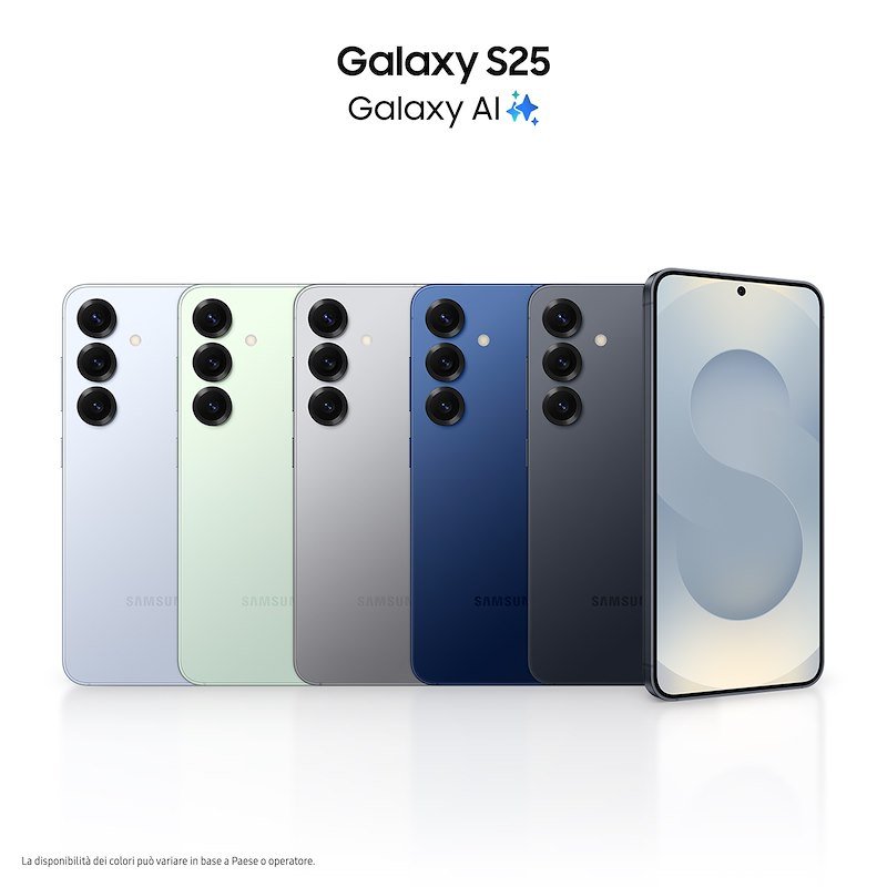 Windtre Samsung Galaxy S25 12/256gb Blue Black