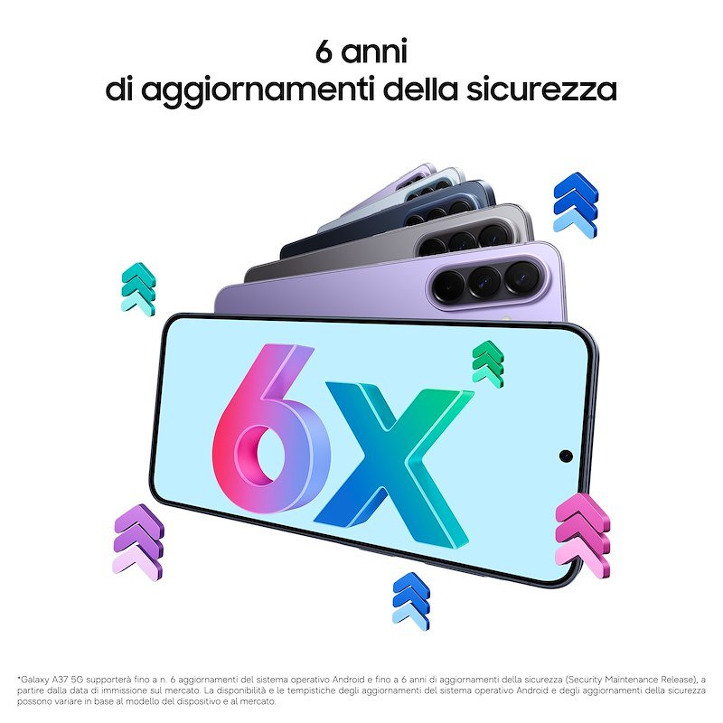 Windtre Samsung Galaxy A37 5g 128GB Characoal