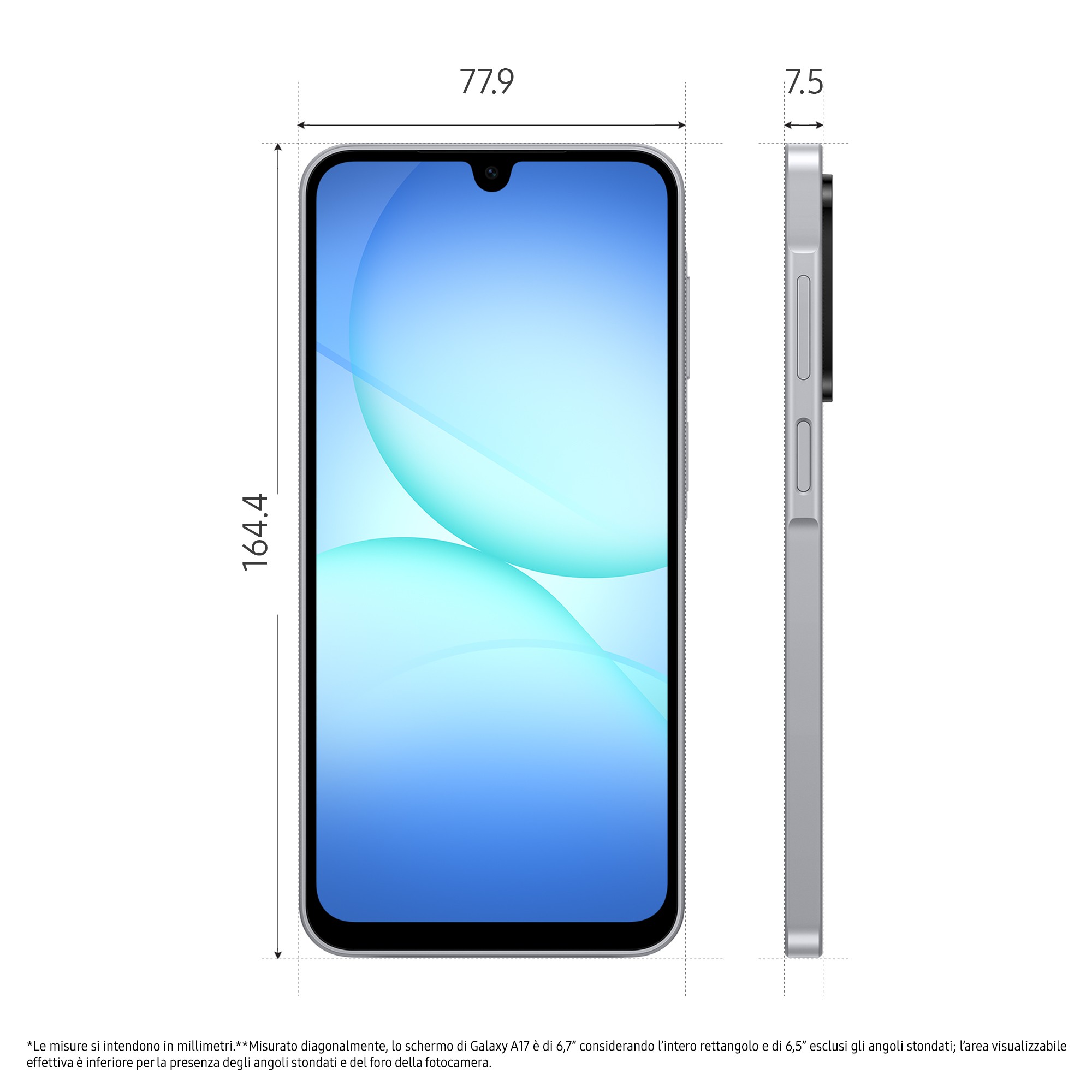 Windtre Samsung Galaxy A17 LTE 4g 4/128gb Gray