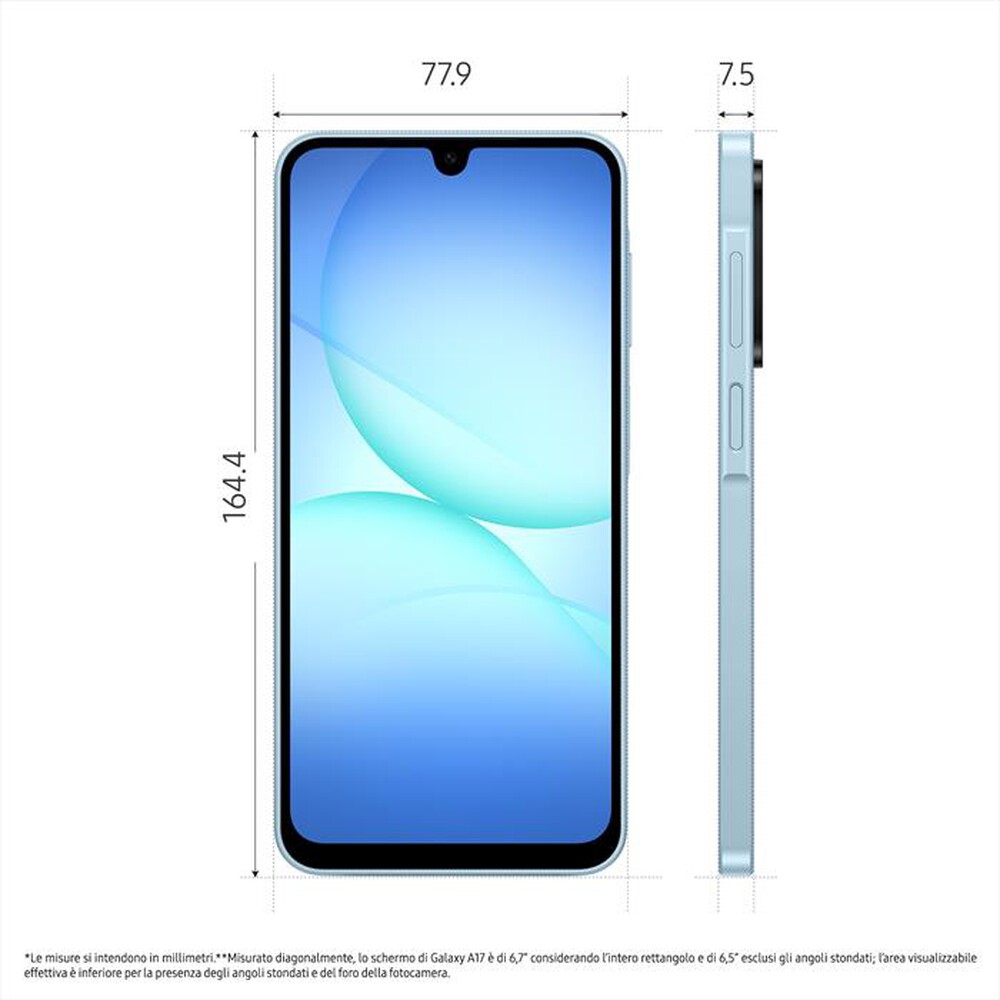 Windtre Samsung Galaxy A17 LTE 4g 4/128gb Light Blue