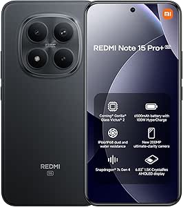 Windtre Redmi Note 15 Pro+5g 8/128gb Black