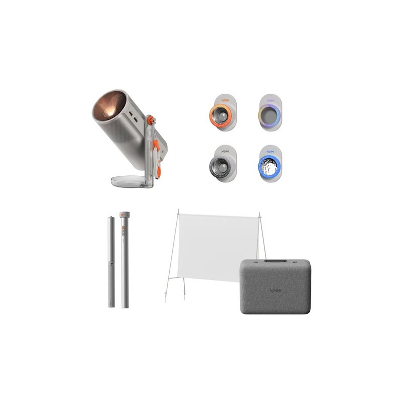Xgimi Videoproiettore Mogo 4 World Cup Bundle Argento/Arancione