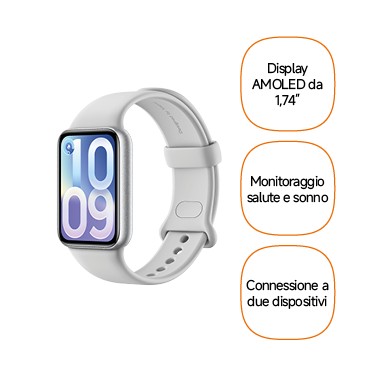 Xiaomi Smart Band 10 Pro Glacier Silver