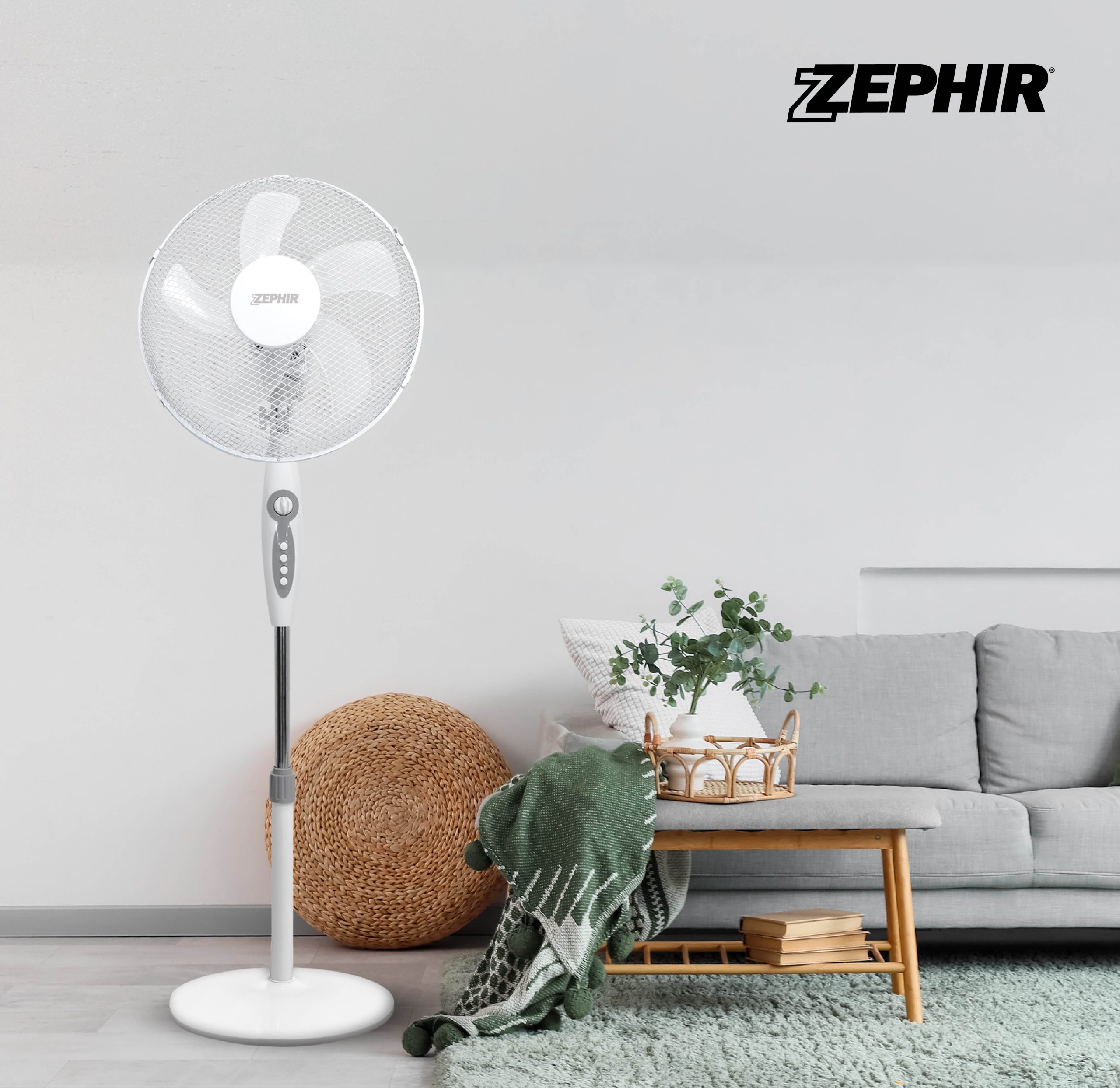 Zephir Ventilatore a piantana Timer40