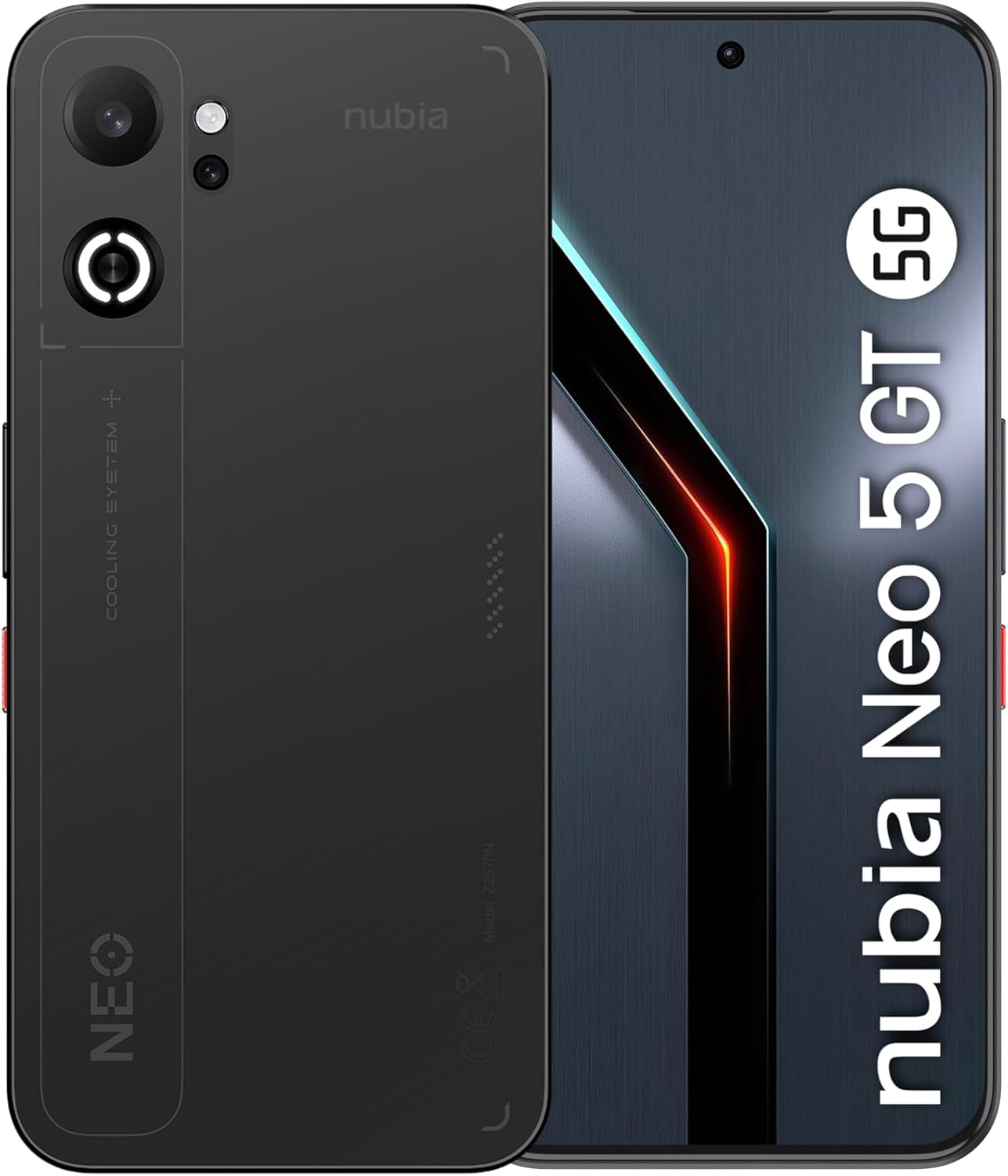Zte Smartphone Nubia Neo 5 Gt 5g 8/256GB Black