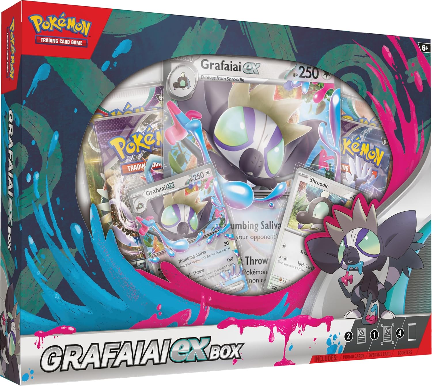 Pokemon Grafaiai ex Box - EN Car2826